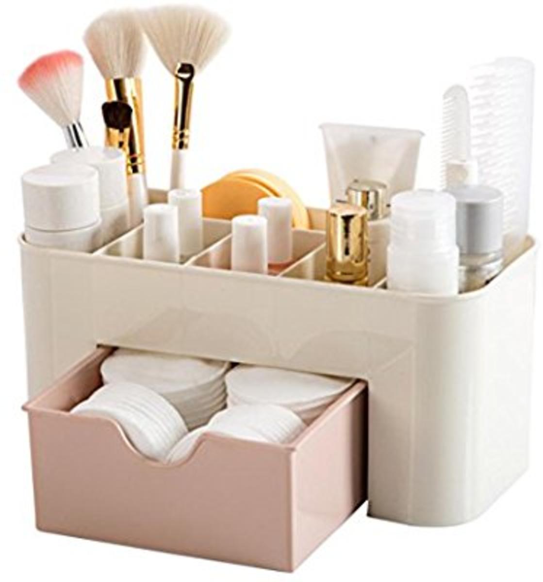 erthome Einsparung Space Schublade Typ Make-up Kit Desktop 