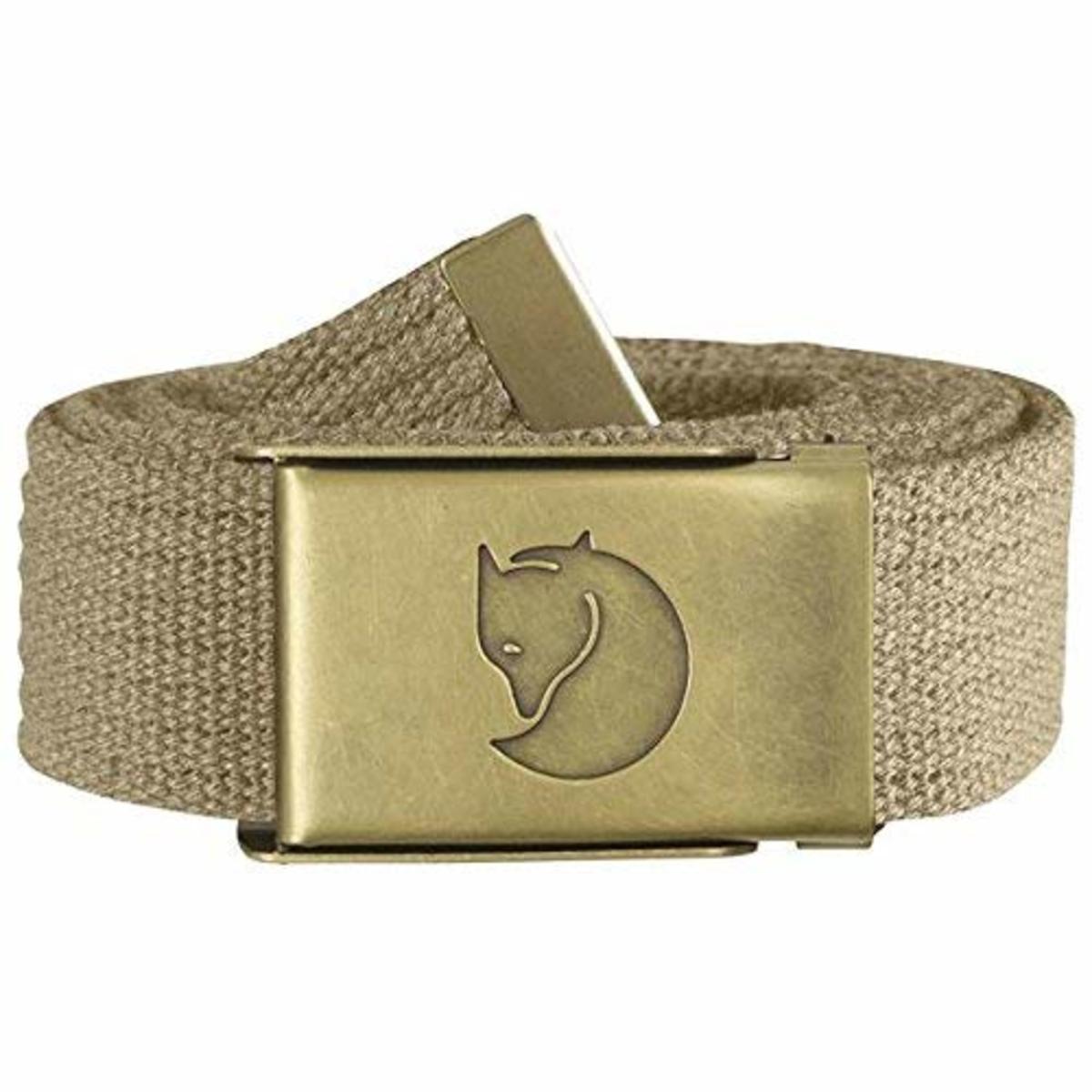 Fjällräven Canvas Brass Gürtel 3 cm, Sand, One Size